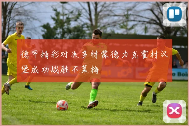 德甲精彩对决多特蒙德力克霍村汉堡成功战胜不莱梅